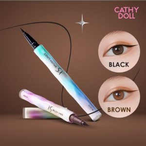 Cathy doll x5 brush liner  เคที่ดอลล์ เอ็ก5 อายไลน์เนอร์ 0.6มล.