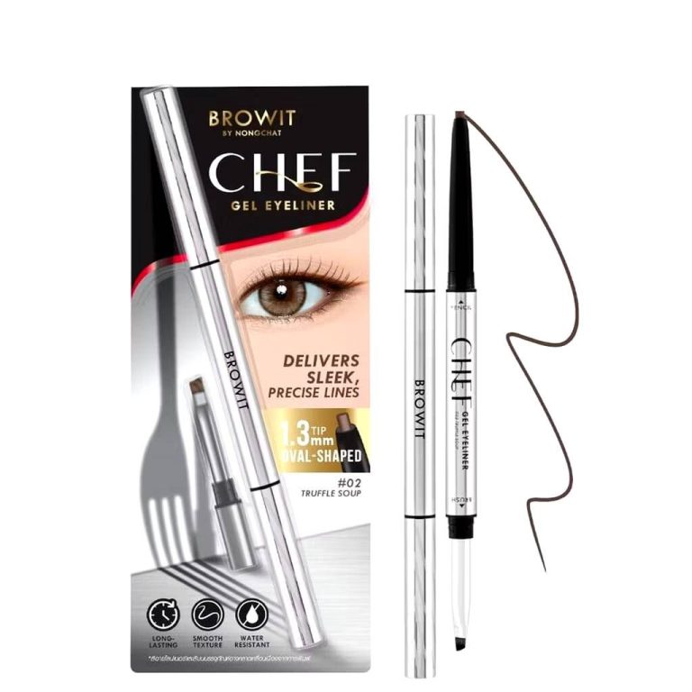 Browit chef gel eyeliner  บราวอิท เชฟเจลอายไลน์เนอร์ 0.06g. - 02.Truffle soup