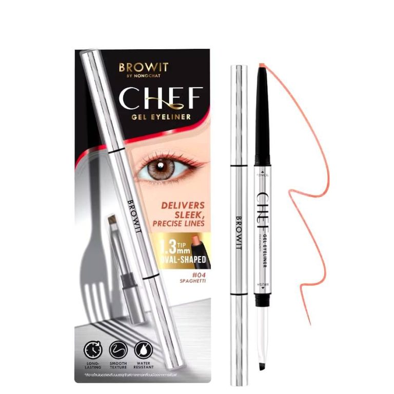 Browit chef gel eyeliner  บราวอิท เชฟเจลอายไลน์เนอร์ 0.06g. - 04.Spaghetti