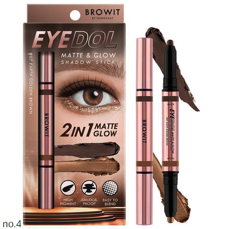 Browit eyedol matte&glow shadow stick - NO.5Moon choco
