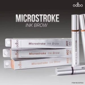 NO.OD7022 odbo microstroke ink brow โอดีบีโอ ไมโครสโตรก อิงค์ บราว 2g.