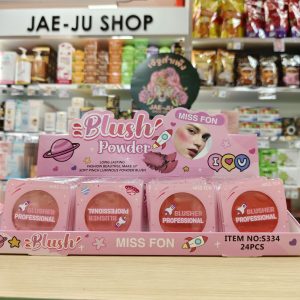 S334 Miss fon blush powder ปัดแก้มฝาใส 24pcs