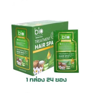 Bio treatment hair spa ไบโอ ซุปเปอร์ แฮร์ มาส์ก 35mlx24pcs