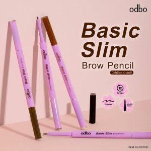 OD7021-01 odbo basic slim brow pencil โอดีบีโอ เบสิค สลิม บราว เพ็นซิล 0.1g