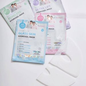 DERMEDY crystal glow hydrogel mask เดอร์มีดี คริสตัล โกลว์ ไฮโดรเจล มาสก์ 16gx10pcs