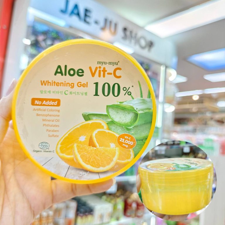 MYU-MYU aloe gel มิว-มิว เจล 300g - 02. aloe vit-c