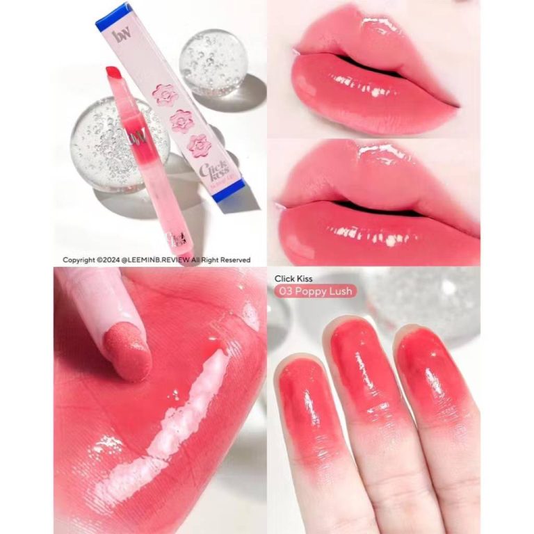 Bewild click kiss melting lip บีไวลด์ คลิก คิส เมลท์ติ้ง ลิป 2.5g - 03.Poppy lush