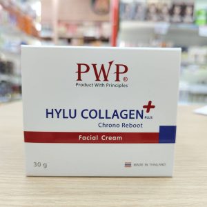 PWP Hylu Collagen Plus Chrono Reboot Facial Cream พี ดับบลิว พี ไฮลูคอลลาเจน พลัส โครโน รีบูท เฟเชียล ครีม 30g.