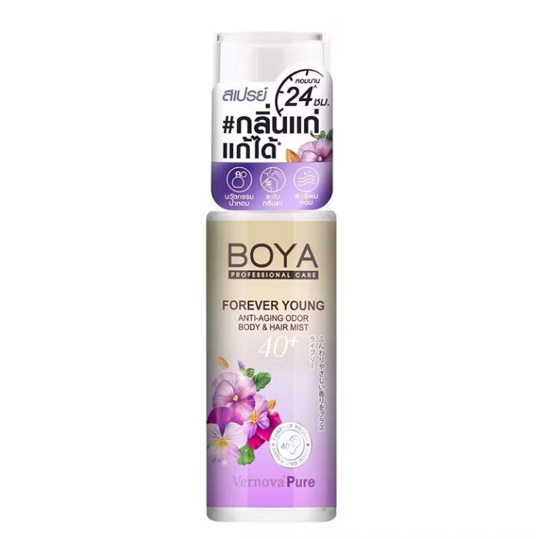 Boya forever young anti-aging odor body & hair mist freshy 40+ โบย่า ฟอร์เอฟเวอร์ยังแอนตี้ 30ml. - 02.ไลฟ์ลี่