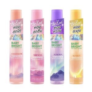 Baby bright Shimmerbody&hair mist เบบี้ไบร์ท ซิมเมอร์บอดี้แอนด์แฮร์มิสท์ 20ml.