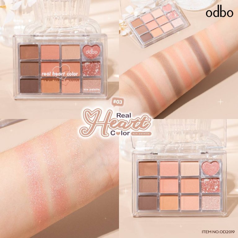 odbo Real Heart Color Eye Palette - 03