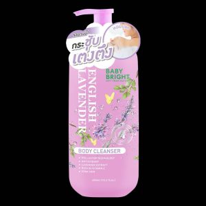 Baby Bright #English Lavender Body Cleanser เบบี้ไบร์ท อิงลิชลาเวนเดอร์บอดี้คลีนเซอร์