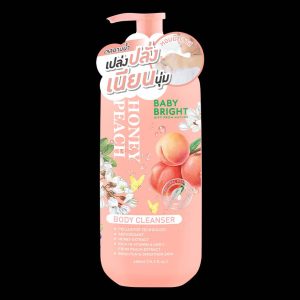 Baby Bright #Honey Peach Body Cleanser เบบี้ไบร์ท ฮันนี่พีชบอดี้บอดี้คลีนเซอร์