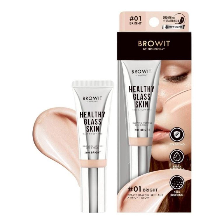 Browit healthy glass skin face&body base บราวอิท เฮลธ์ตี้กลาสสกินเฟสแอนด์บอดี้เบส 24ml. - 01.Bright
