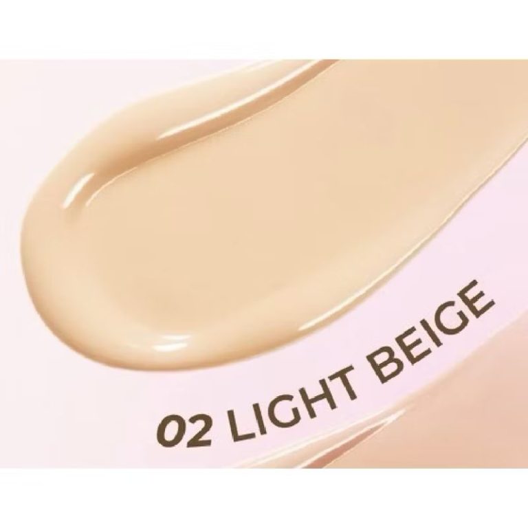 Charmiss charming glow longwear founda tion spf50+ pa++++ ชาร์มิส ชาร์มมิ่ง โกลว์#ไอวอรี่ 5gx6pcs - 02.Light Beige ผิวขาวเหลือง