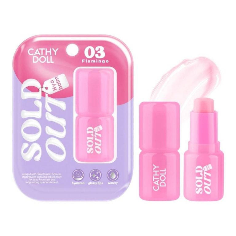 Cathy doll sold out hya balm เคที่ดอลล์ โซลด์เอาท์ไฮยาบาล์ม 4g. - 03.Flamingo