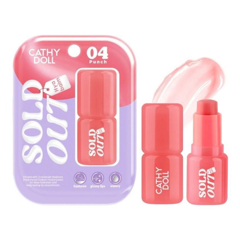Cathy doll sold out hya balm เคที่ดอลล์ โซลด์เอาท์ไฮยาบาล์ม 4g. - 04.Punch