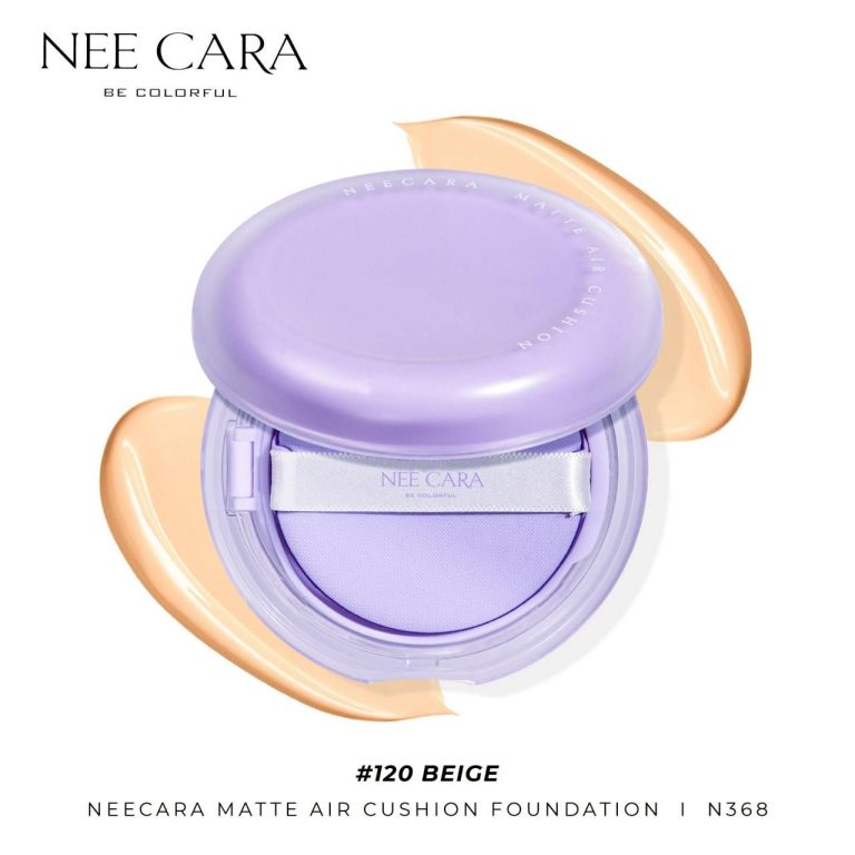 Nee cara matte air cushion foundation นีคาร่า แมท แอร์ คุชชั่น ฟาวน์เดชั่น - 02.120Beige