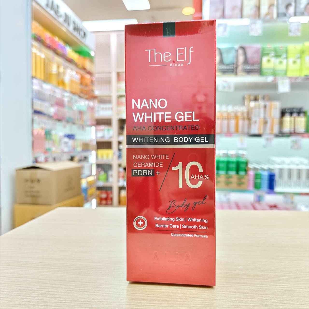 The Elf Nano White Gel ดิเอลฟ์ นาโน ไวท์ เจล เอเอชเอ 120ml