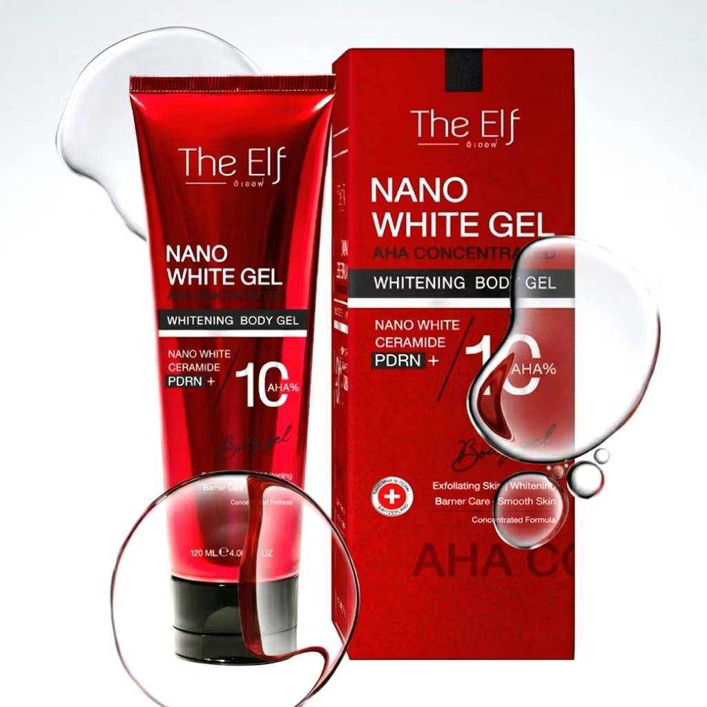 The Elf Nano White Gel ดิเอลฟ์ นาโน ไวท์ เจล เอเอชเอ 120ml - Image 10