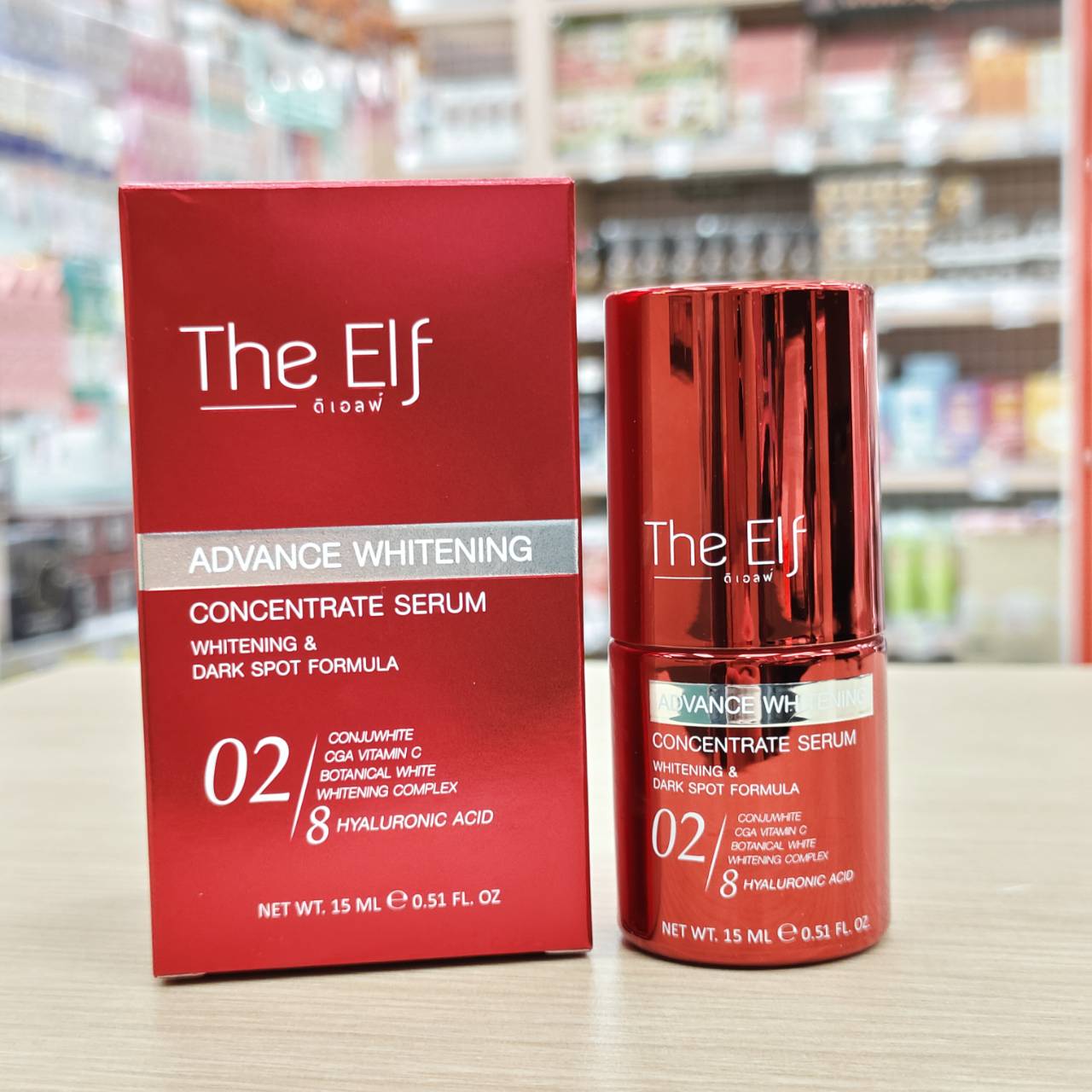 The Elf Advance Whitening Serum ดิเอลฟ์ แอดวานซ์ ไวท์เทนนิ่ง คอนเซนเทรต เซรั่ม 15ml - Image 3
