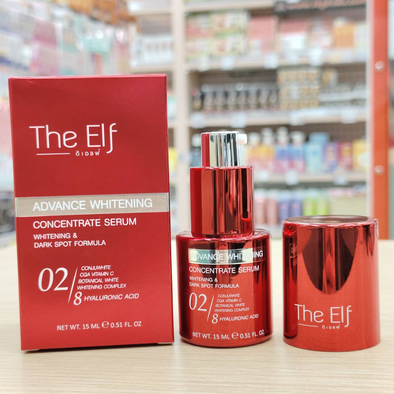 The Elf Advance Whitening Serum ดิเอลฟ์ แอดวานซ์ ไวท์เทนนิ่ง คอนเซนเทรต เซรั่ม 15ml - Image 5