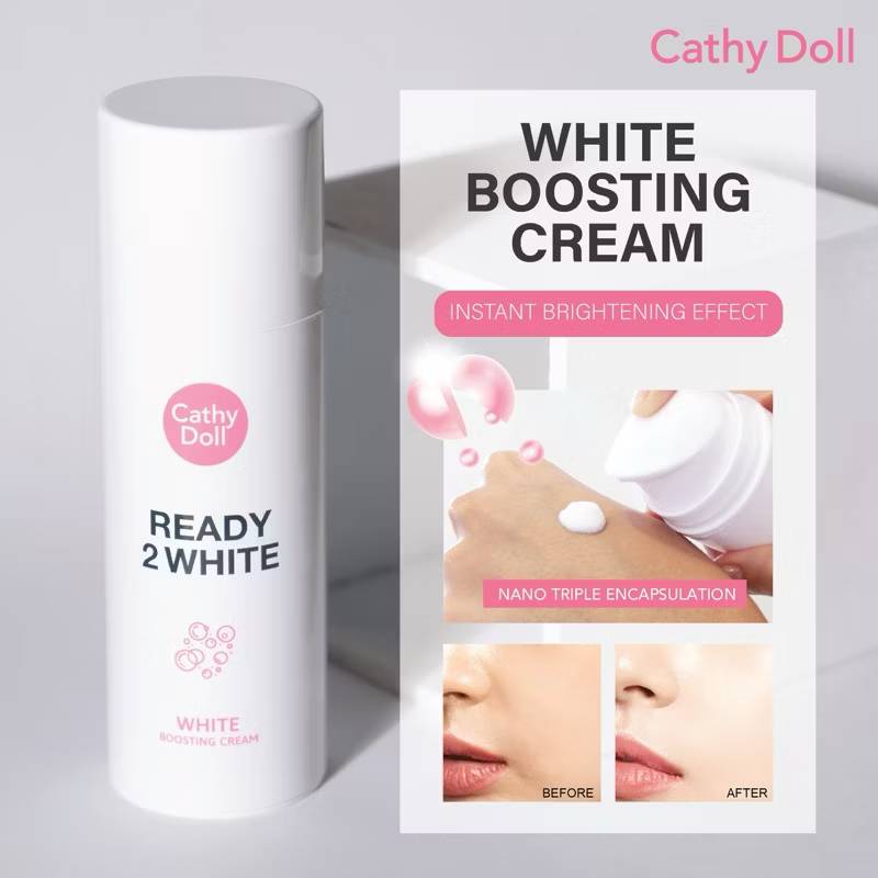 Cathy doll ready 2 white boosting cream เคที่ดอลล์ เรดี้ทูไวท์ ไวท์บูสติ้งครีม 75ml - Image 11