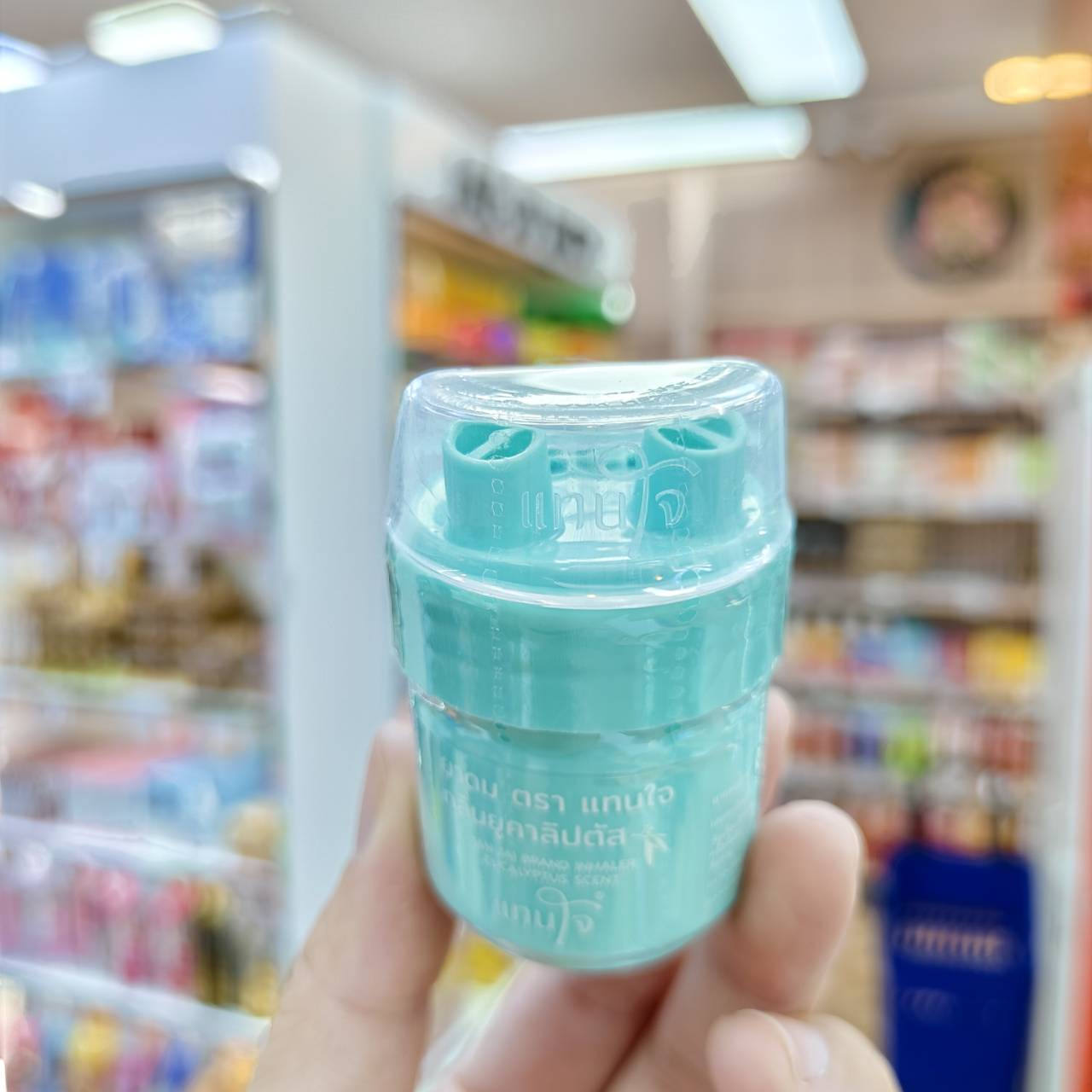 TAN jai brand inhaller eucalyptus scent ยาดมตราแทนใจ กลิ่นยูคาลิปตัส pack12x5g - Image 9