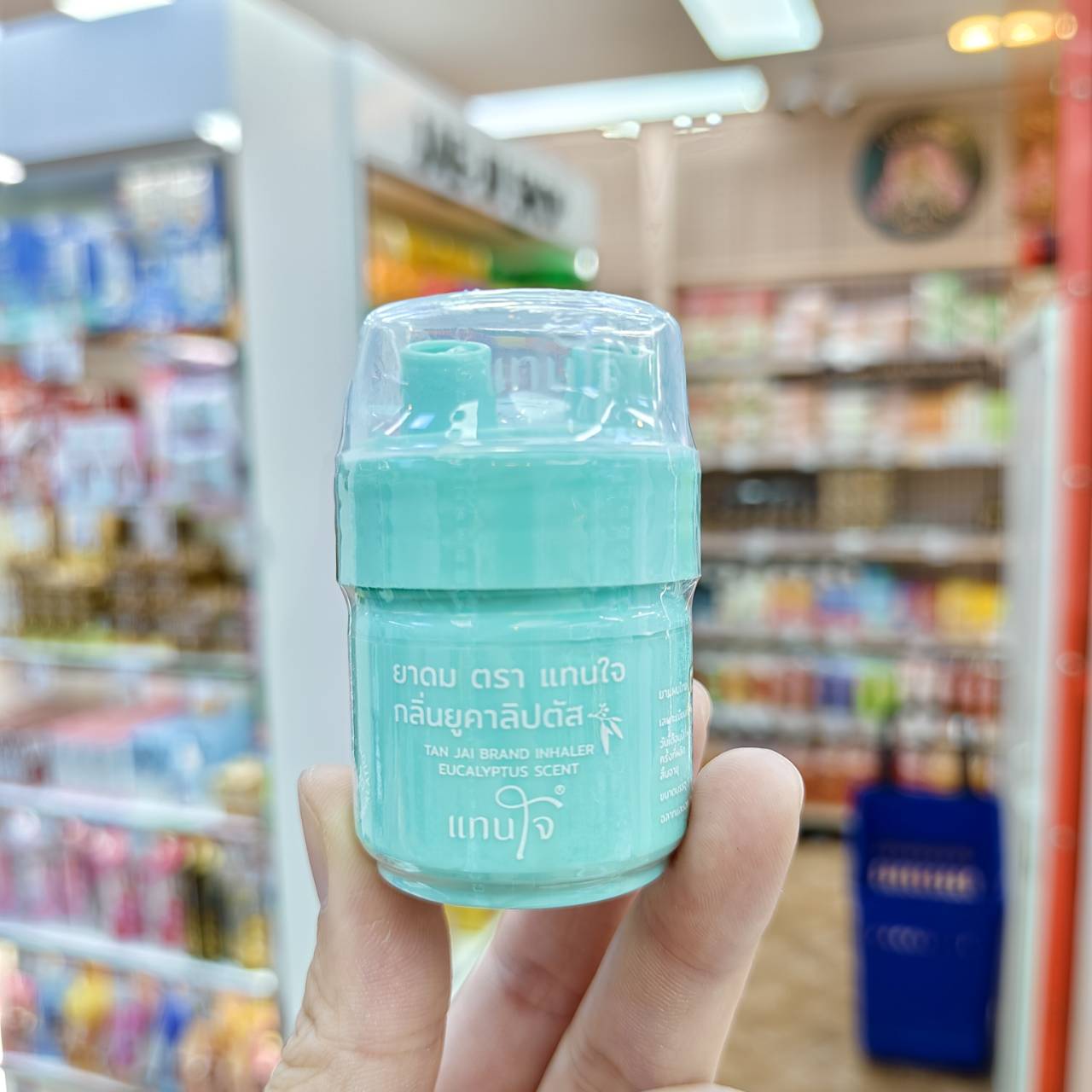 TAN jai brand inhaller eucalyptus scent ยาดมตราแทนใจ กลิ่นยูคาลิปตัส pack12x5g - Image 10