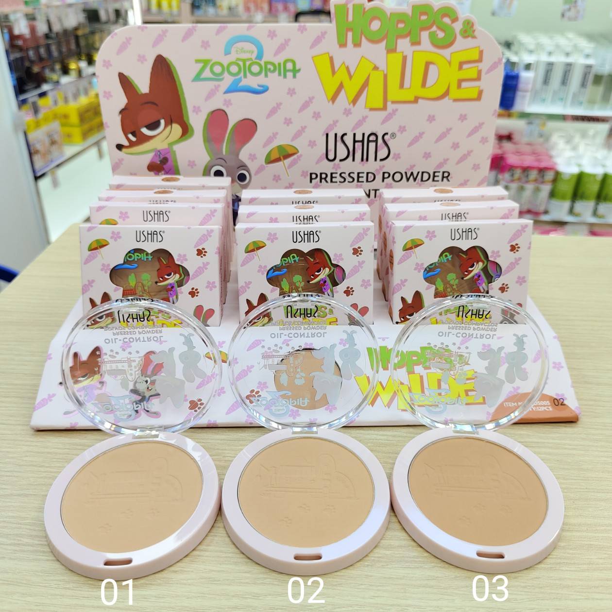 USHAS zootopia oil control ยูสซาส ซูโทเปีย ออย คอนโทรล พาวเดอร์ - Image 15