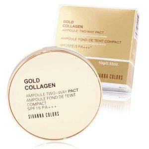 SIVANNA COLORS GOLD COLLAGEN AMPOULE TWO-WAY PACK