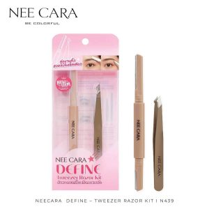 N439 Nee cara define tweezer razor kit
