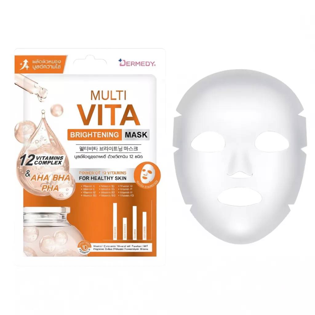 DERMEDY multi vita mask เดอร์มีดี มัลติ ไวต้า มาสก์ 25gx10pcs - Image 29