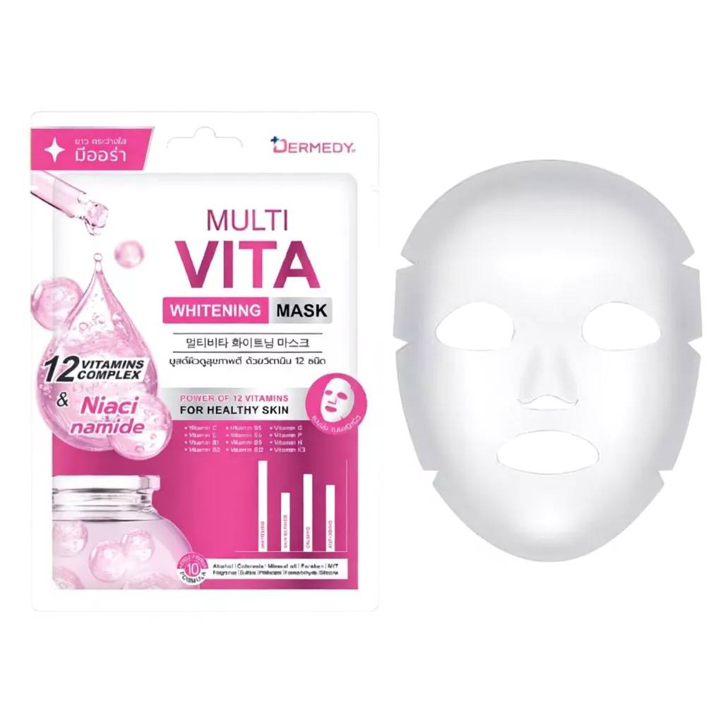 DERMEDY multi vita mask เดอร์มีดี มัลติ ไวต้า มาสก์ 25gx10pcs - Image 30