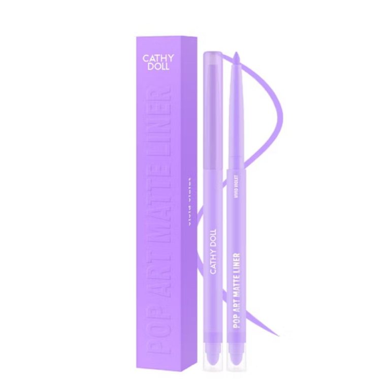 Cathy doll pop art matte liner เคที่ดอลล์ ป๊อปอาร์ทแมทท์ไลเนอร์  0.25g - 05.vivid violet