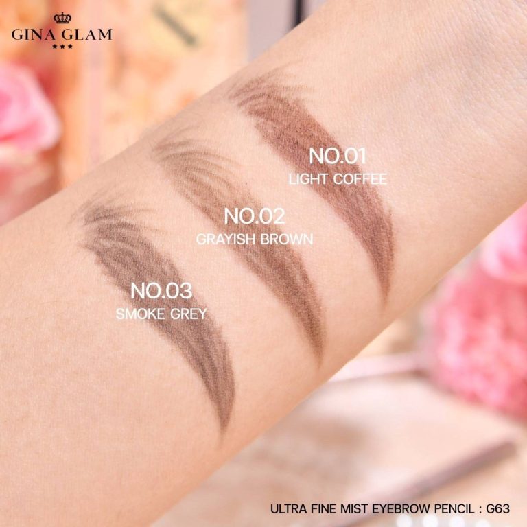 GINA GLAM ULTRA FINE MIST EYEBROW PENCIL - 01