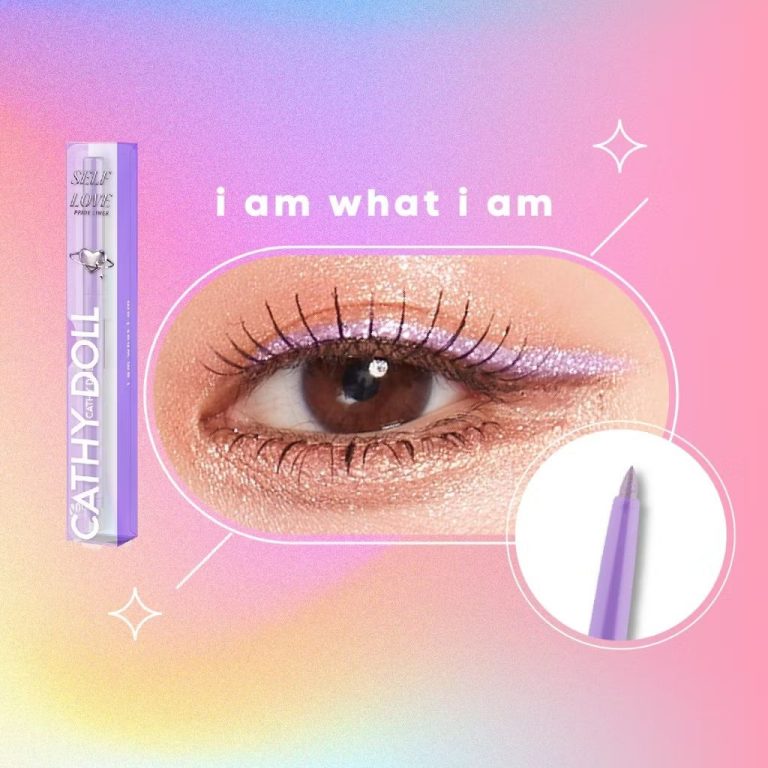 Cathy doll self love pride liner  เคที่ดอลล์ เซลฟ์เลิฟไพรด์ไลเนอร์  0.25g - 02.i am what i am สีม่วง