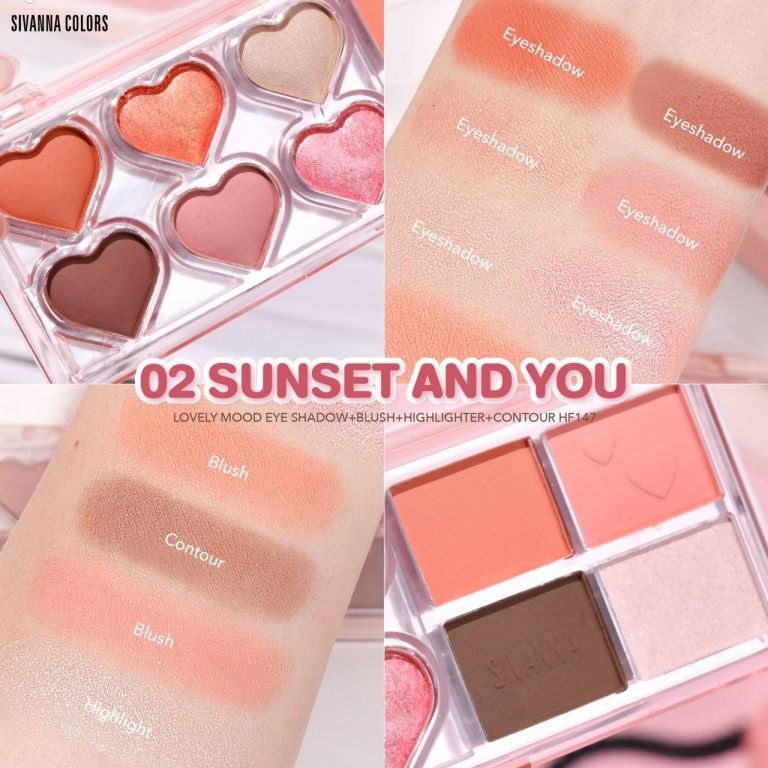 SIVANNA COLORS LOVELY MOOD MAKEUP PALETTE - 02