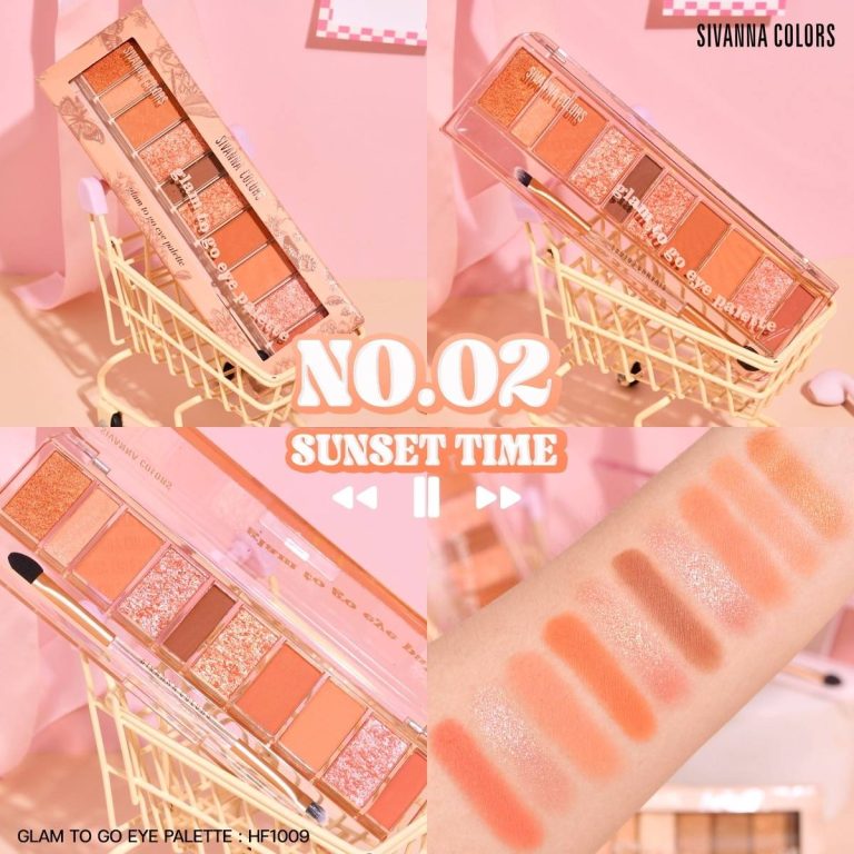 SIVANNA COLORS GLAM TO GO EYE PALETTE - 02