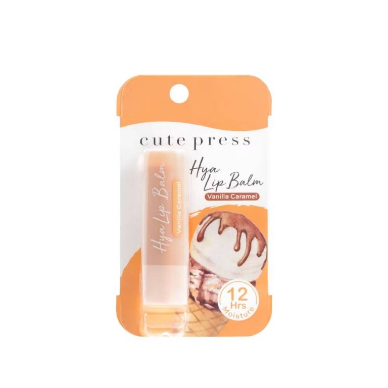Cute press hya tinted lip balm  คิวท์เพรส ไฮยา ลิป บาล์ม 3.7g - 03.Vanilla caramel