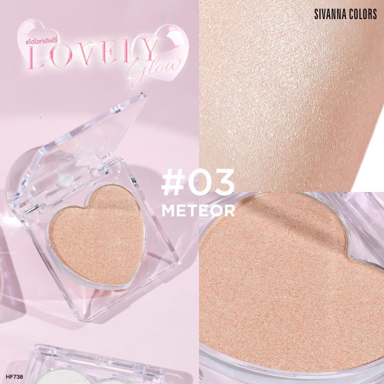 HF738 Sivanna colors lovely glow ซีเวนน่า คัลเลอร์ส เลิฟลี่ โกลว์ 4.7g - 03.meteor
