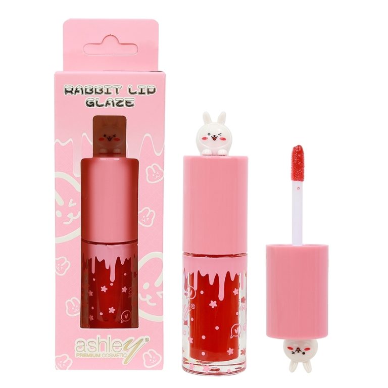 Ashley rabbit lip glaze แอชลี่ย์ แรบบิท ลิป เกลช - NO.3Orange Lava