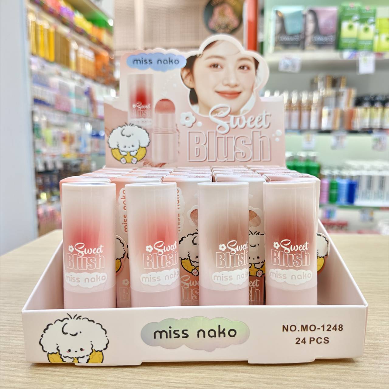MO-1248 Miss nako sweet blush มีส นาโกะ สวีท บลัช1.8g