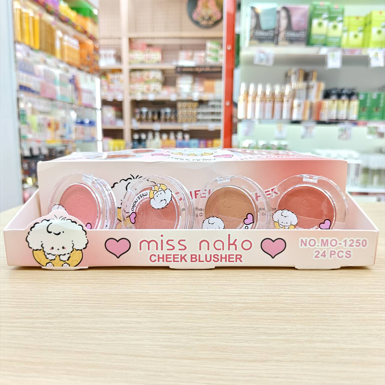 MO-1250 Miss nako cheek blusher มิส นาโกะ ชีค บลัชเชอร์ - Image 2