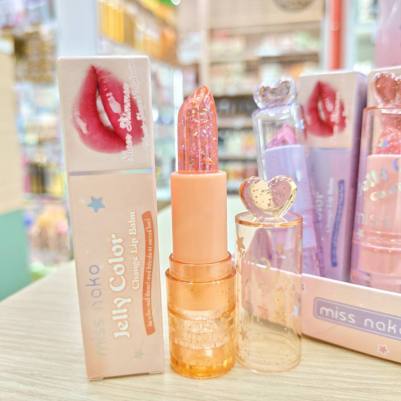 MO-1245 Miss nako jelly color change lip balm มิส นาโกะ เจลลี่ คัลเลอร์ เชนจ์ ลิปบาล์ม 3.2g - Image 11
