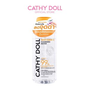 Cathy doll whitamin c cleansing water เคที่ดอลล์ ไวท์ทามินซีคลีนซิงวอลเตอร์ 500ml.