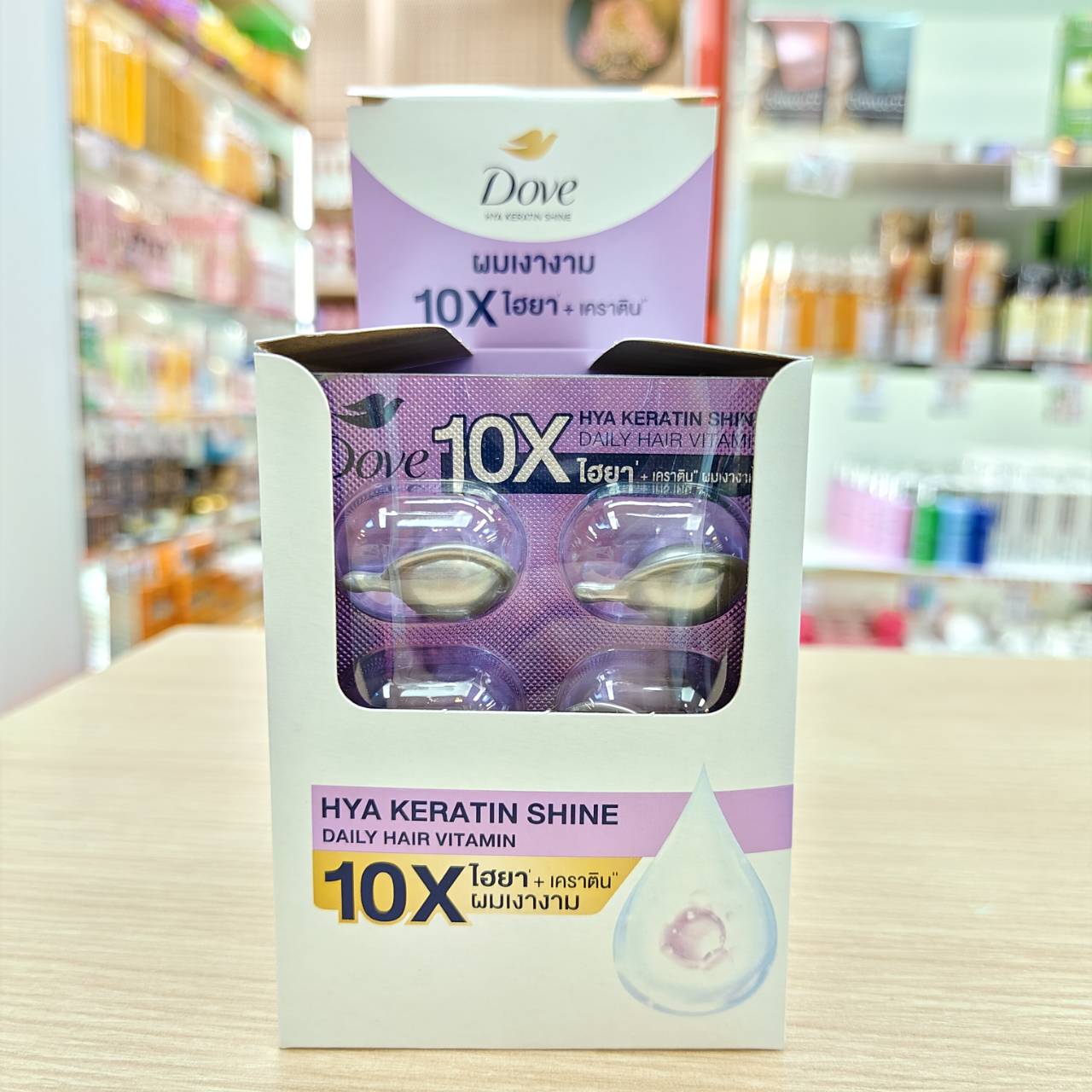 Dove hair vitamin 1mlx6cap โดฟ เคราติน - Image 4