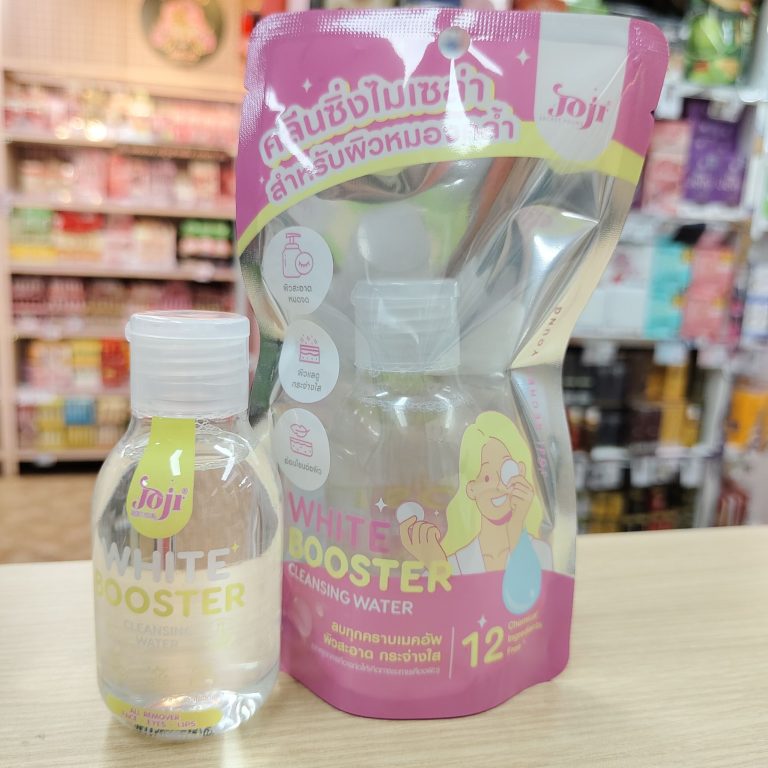 Joji secret young cleansing water โจจิ ซีเคร็ท ยัง คลีนซิ่ง วอเตอร์ 100ml. - สีชมพู