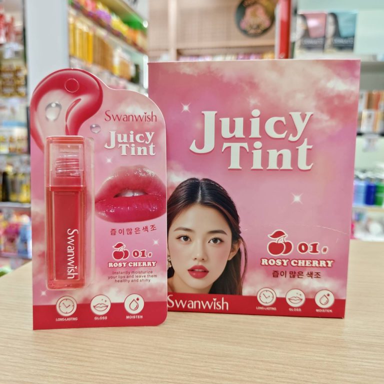 CX-YJ-SW2015 Swanwish juicy tint สวอรวิช จู๊ซซี่ ทินท์ 3.5ml - 01. rosy cherry
