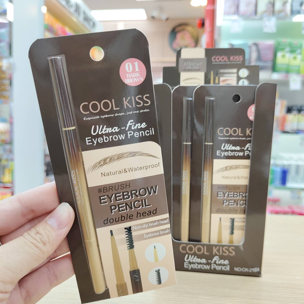 CX-YS-CK21004 Cool kiss eyebrow pencil คูล คิส อัลตร้า-ไฟน์ อายบราว เพนซิล 0.08g - Image 5